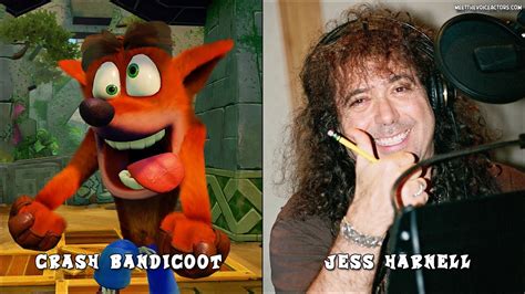 crash bandicoot voice actor|crash bandicoot character names.